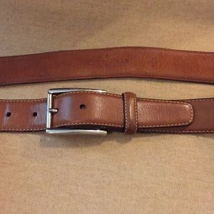 Cole Haan leather belt 1.25” wide size 35/36